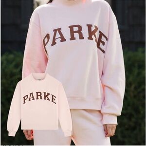 Parker Light Pink Crew Neck Sweater